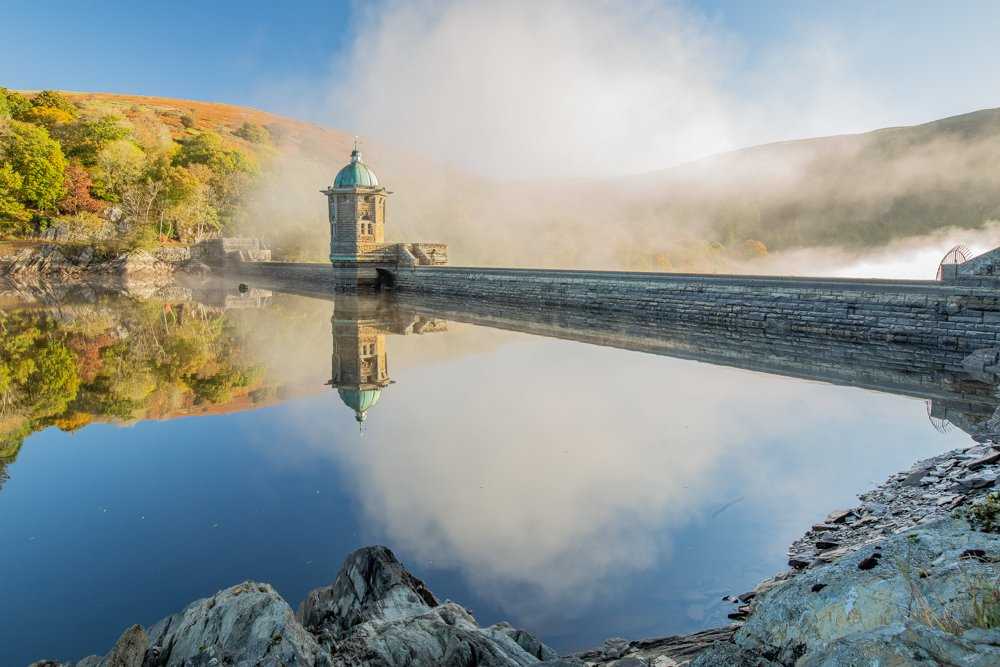 Penygarreg Dam, Elan Valley, Wales (October 2018)